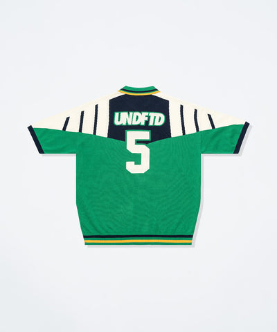 UNDEFEATED SP26 SOCCER KNIT POLO SHIRTS - GREEN