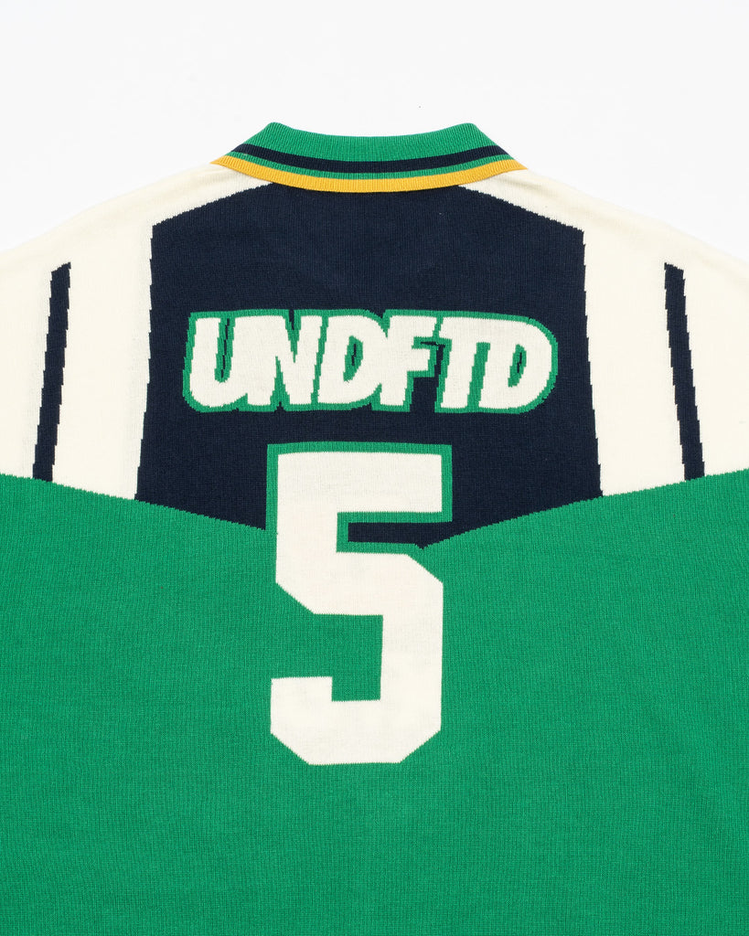 UNDEFEATED SP26 SOCCER KNIT POLO SHIRTS - GREEN