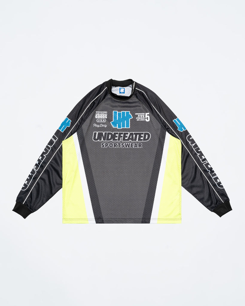 UNDEFEATED SP26 MOTO MESH JERSEY - BLACK