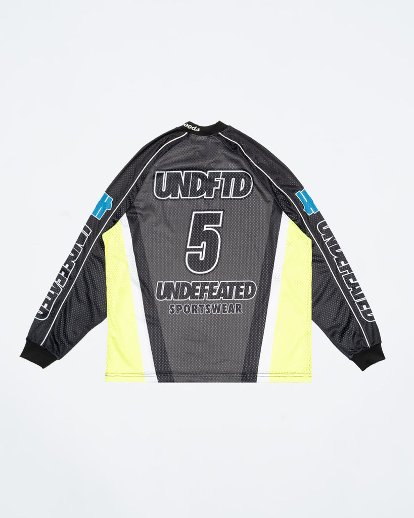UNDEFEATED SP26 MOTO MESH JERSEY - BLACK