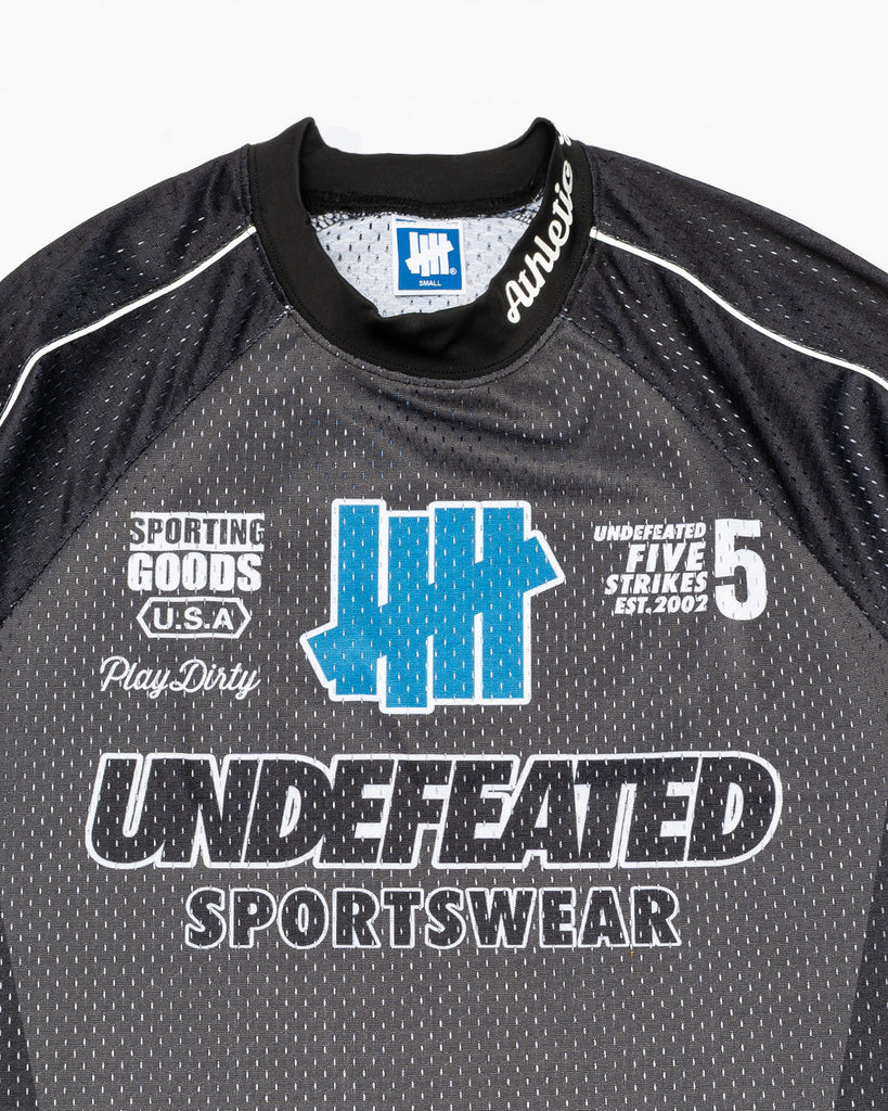 UNDEFEATED SP26 MOTO MESH JERSEY - BLACK
