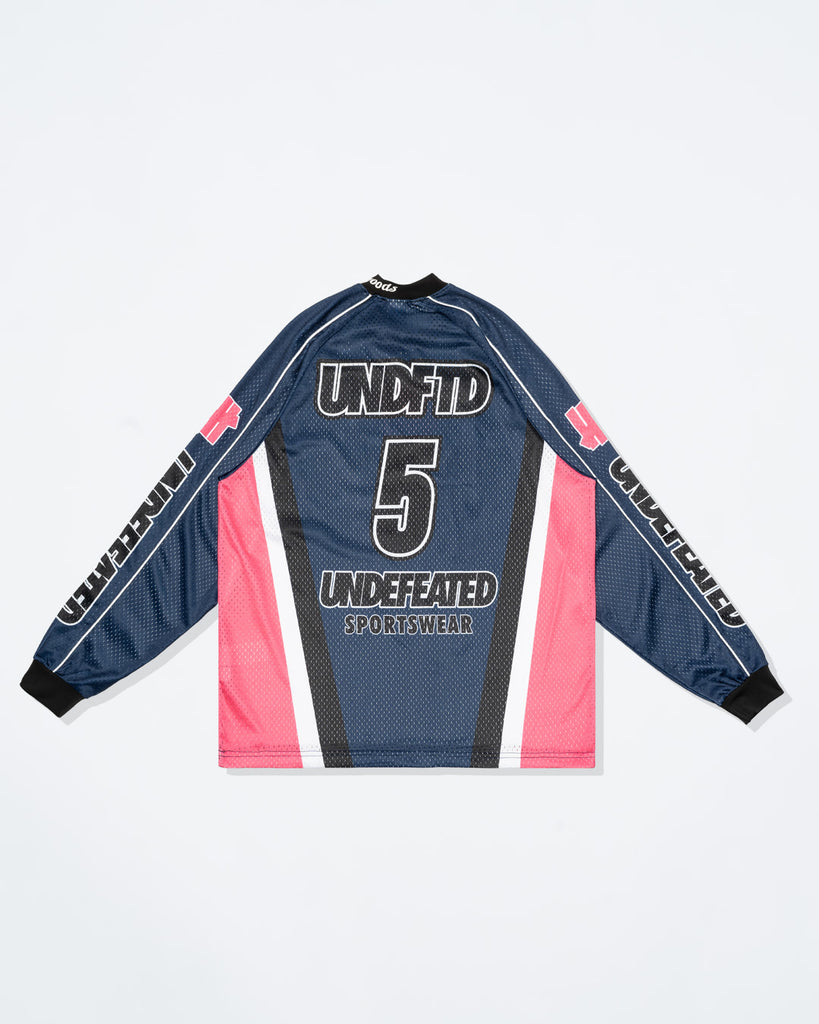 UNDEFEATED SP26 MOTO MESH JERSEY - NAVY