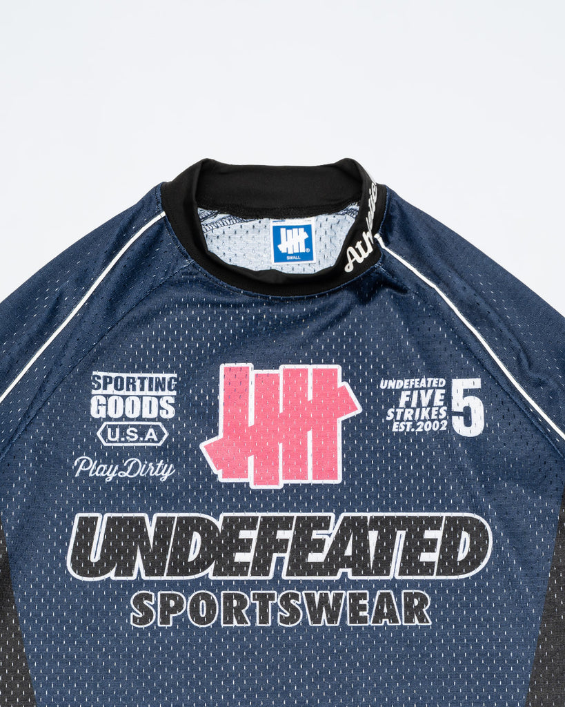 UNDEFEATED SP26 MOTO MESH JERSEY - NAVY