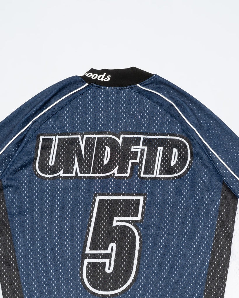 UNDEFEATED SP26 MOTO MESH JERSEY - NAVY
