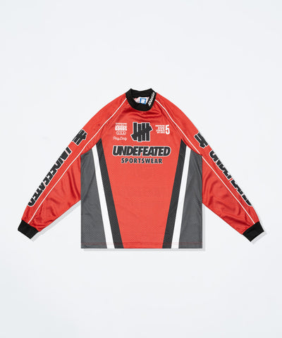 UNDEFEATED SP26 MOTO MESH JERSEY - RED
