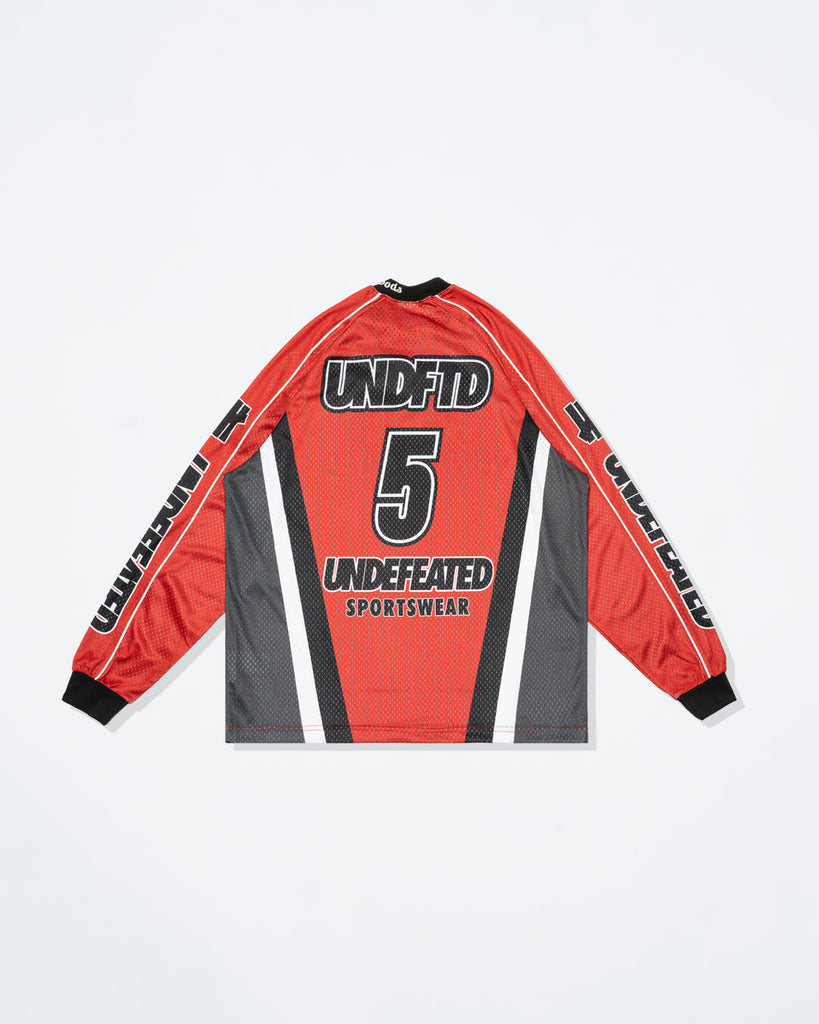 UNDEFEATED SP26 MOTO MESH JERSEY - RED