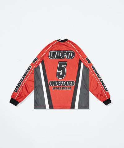 UNDEFEATED SP26 MOTO MESH JERSEY - RED