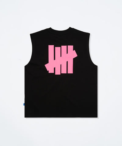 UNDEFEATED SP26 ICON SLEEVELESS TEE - BLACK