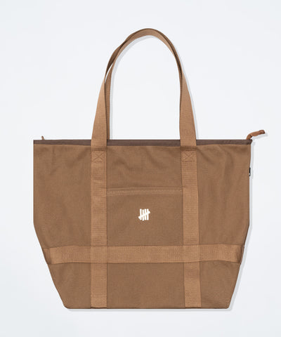 UNDEFEATED SP26 BIG CANVAS BAG - BROWN