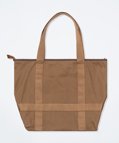 UNDEFEATED SP26 BIG CANVAS BAG - BROWN