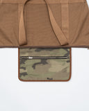 UNDEFEATED SP26 BIG CANVAS BAG - BROWN