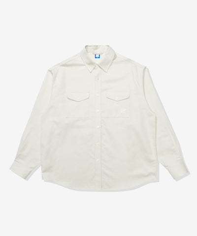 UNDEFEATED CNY25 SHIRT JACKET WHITE