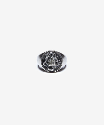 UNDEFEATED CNY25 MENS PINKIE RING - GREY