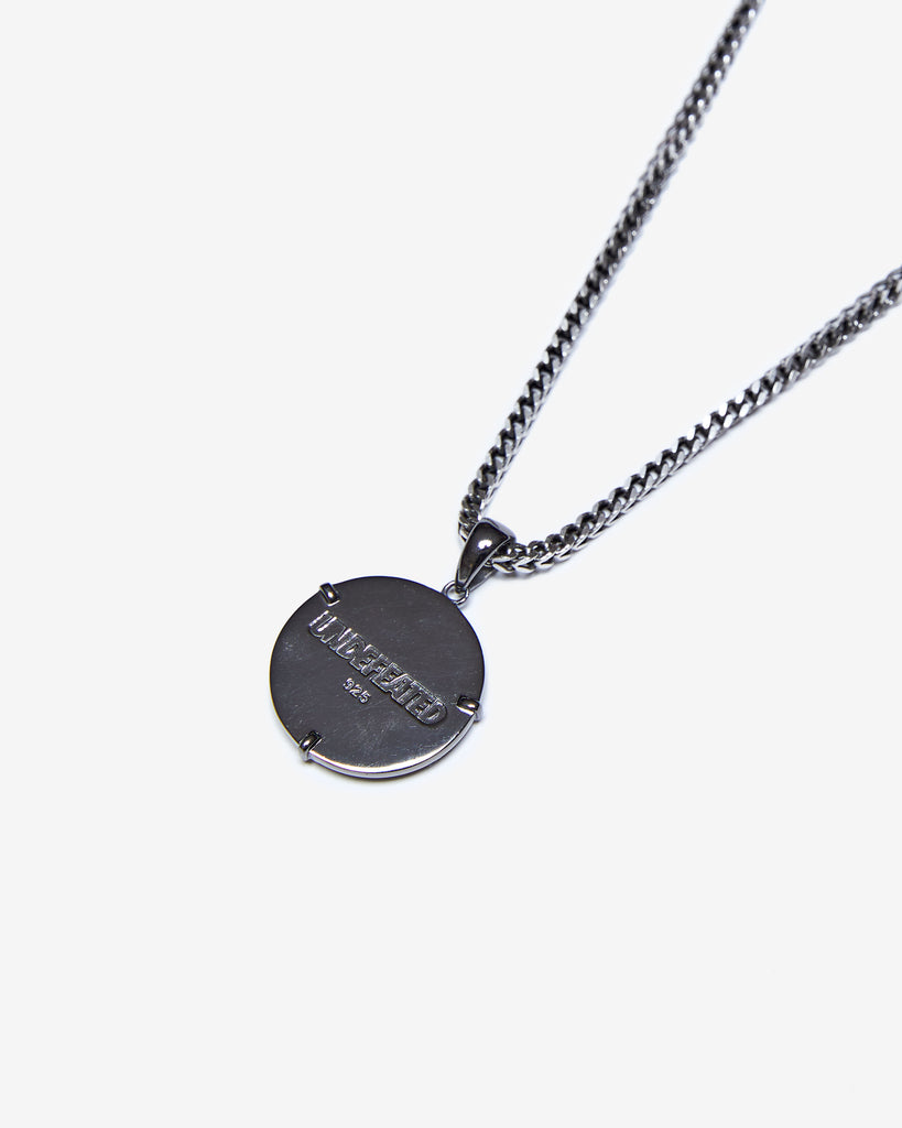 UNDEFEATED CNY25 COIN NECKLACE SILVER