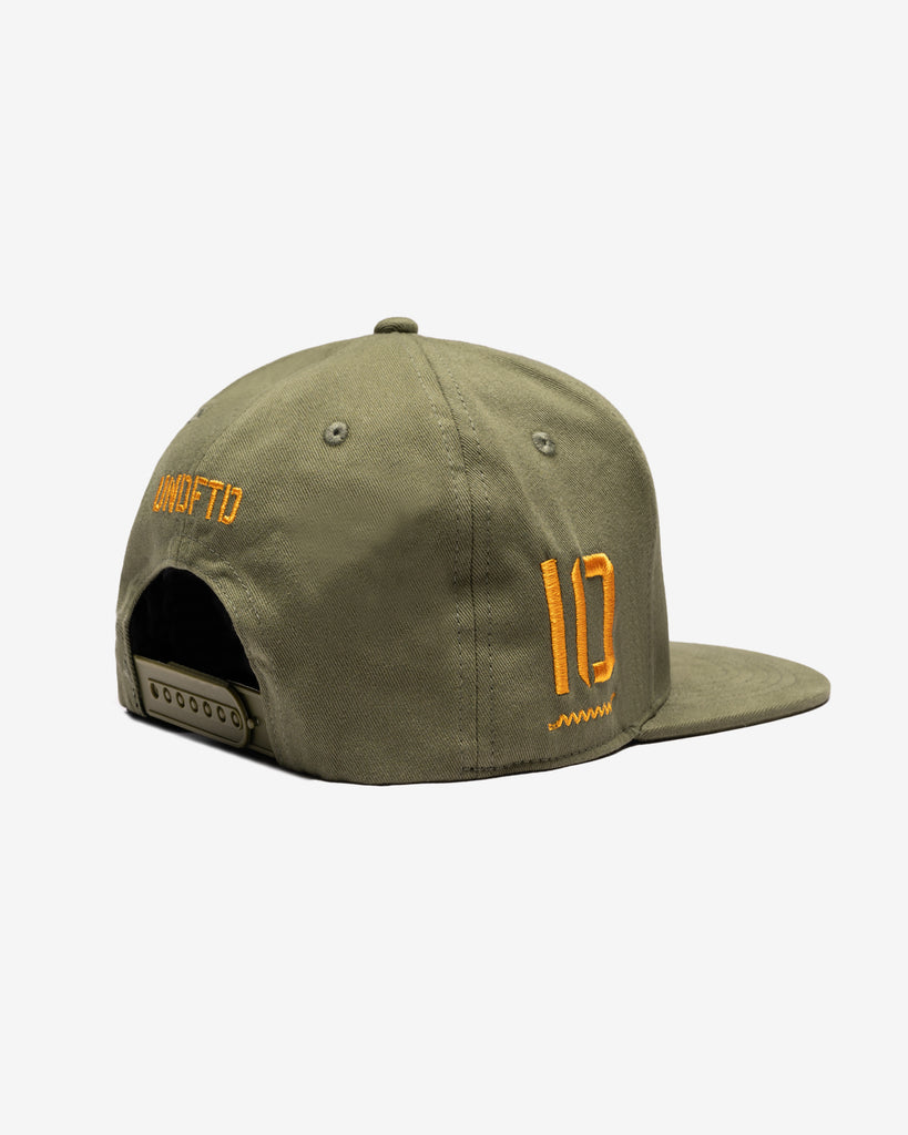 UNDEFEATED X SNEAKERLAH - MY CAP - OLIVE