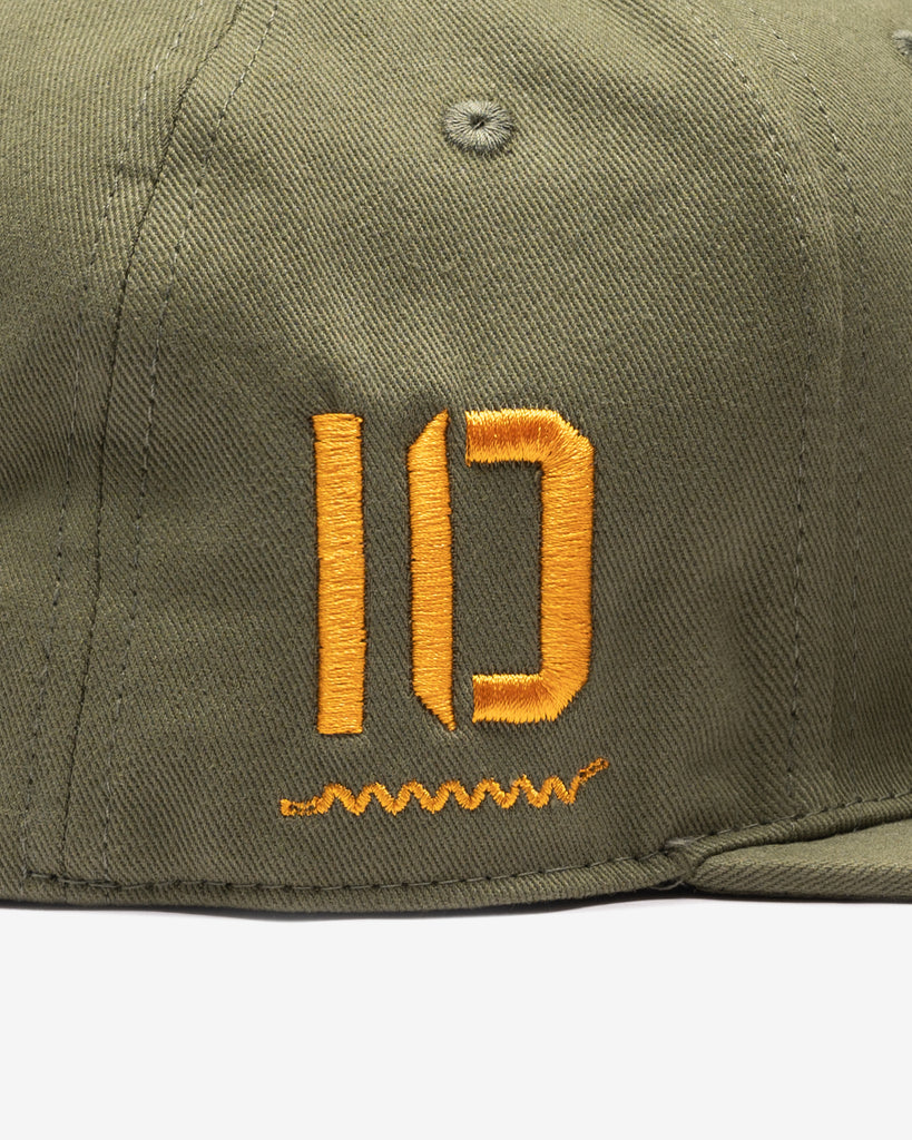 UNDEFEATED X SNEAKERLAH - MY CAP - OLIVE
