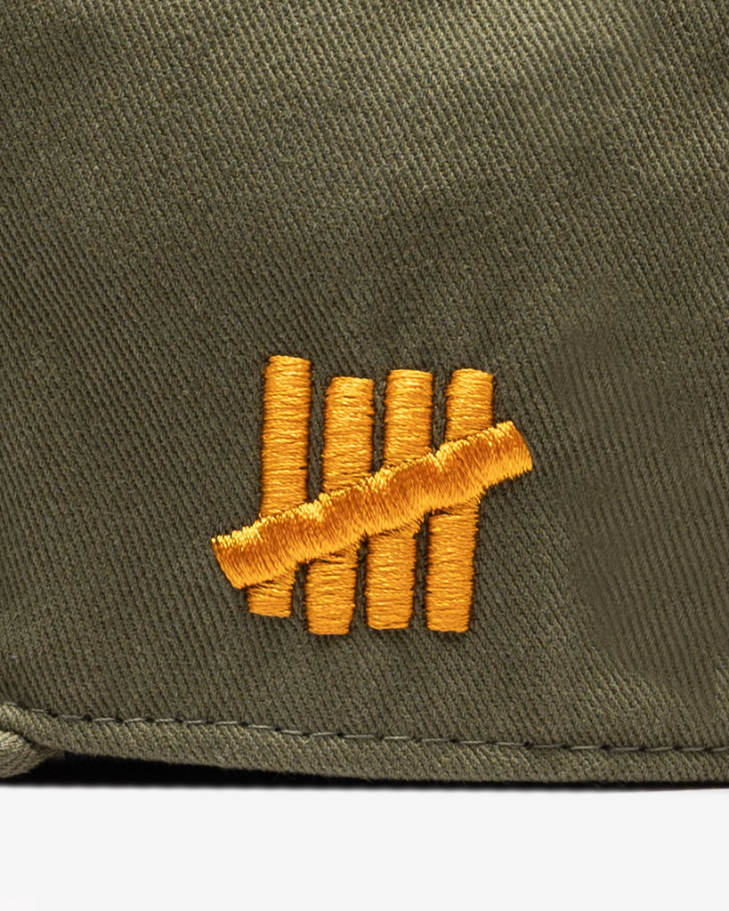 UNDEFEATED X SNEAKERLAH - MY CAP - OLIVE