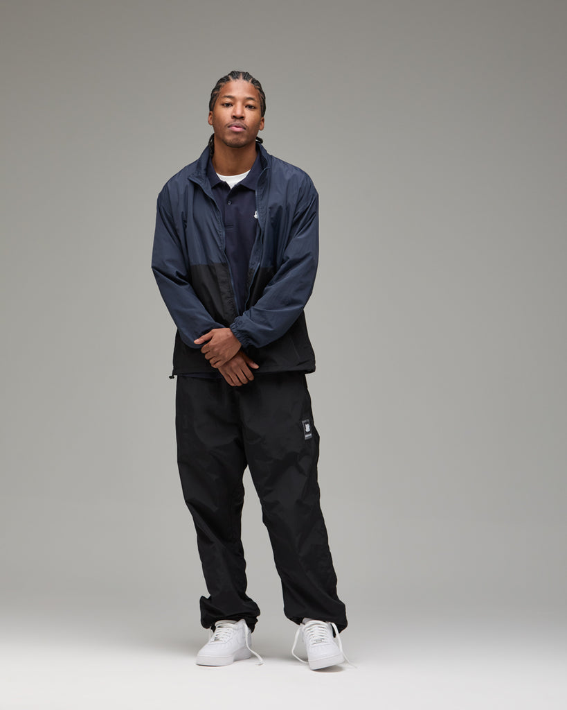 UNDEFEATED 2-TONE TRACK JACKET NAVY-BLACK