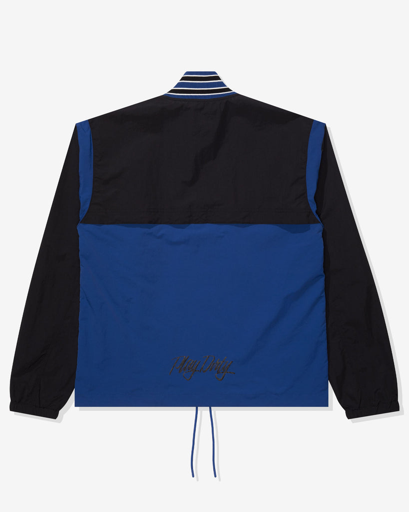 UNDEFEATED SU26 HALF ZIP WINDBREAKER - BALCK / DARK ROYAL