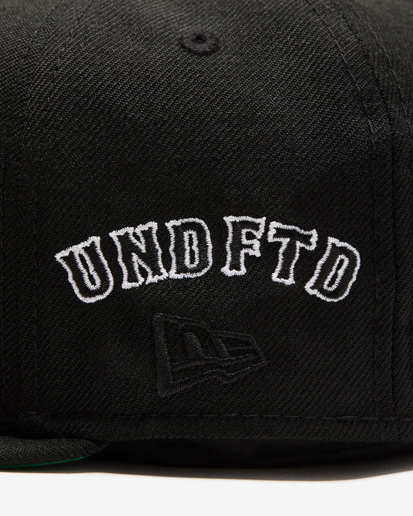 UNDEFEATED HO25 X NEW ERA ALL OVER FITTED - BLACK