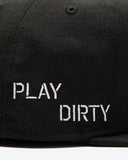 UNDEFEATED HO25 X NEW ERA ALL OVER FITTED - BLACK