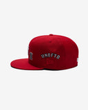UNDEFEATED HO25 X NE ALL OVER FITTED - RED