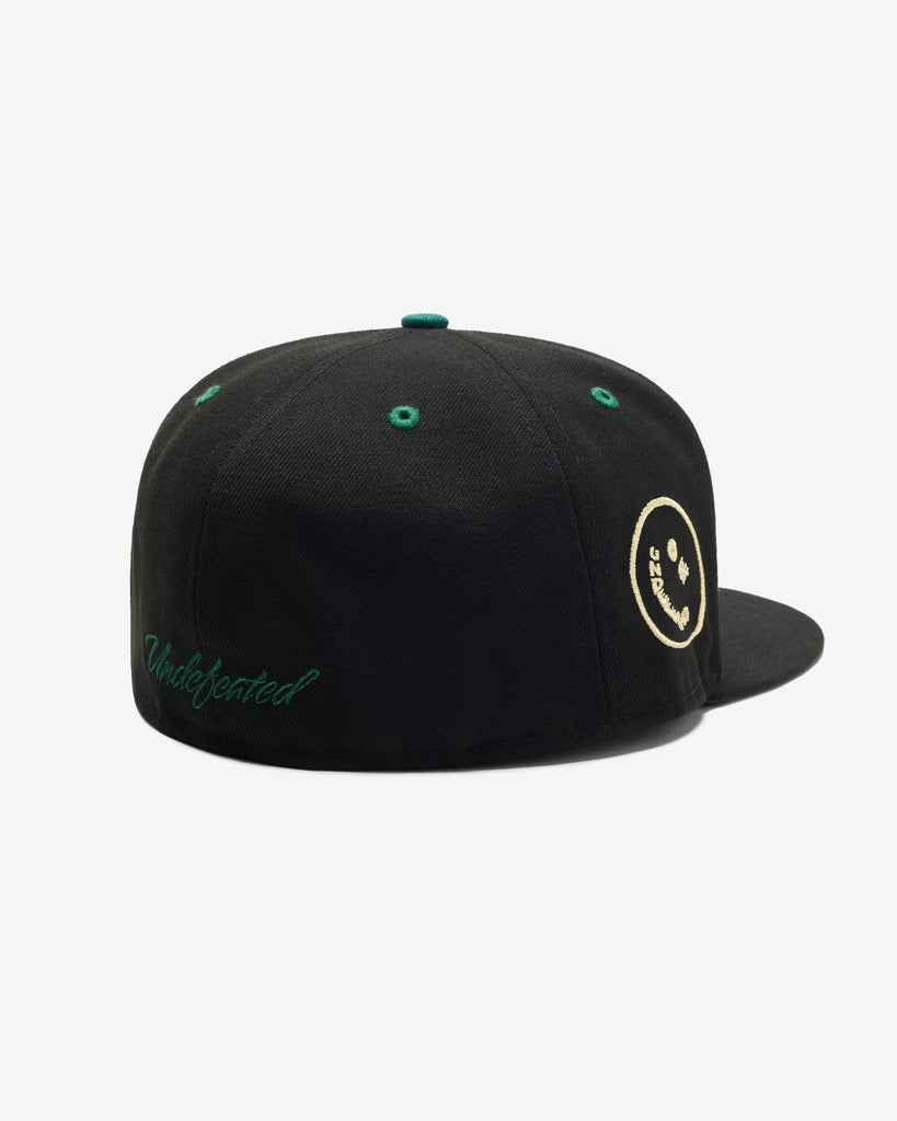 FA26 UNDEFEATED X NE ICON HAPPY FITTED - BLACK
