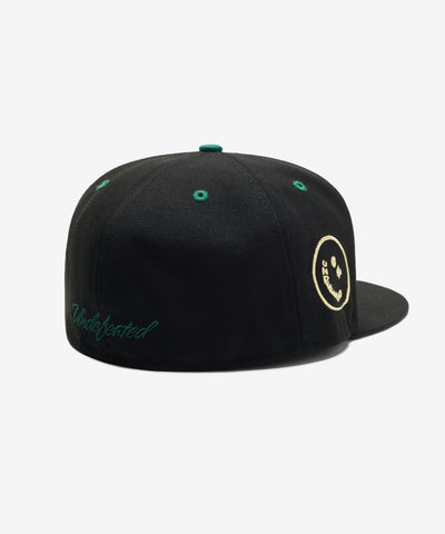 FA26 UNDEFEATED X NE ICON HAPPY FITTED - BLACK