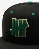 FA26 UNDEFEATED X NE ICON HAPPY FITTED - BLACK