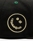 FA26 UNDEFEATED X NE ICON HAPPY FITTED - BLACK