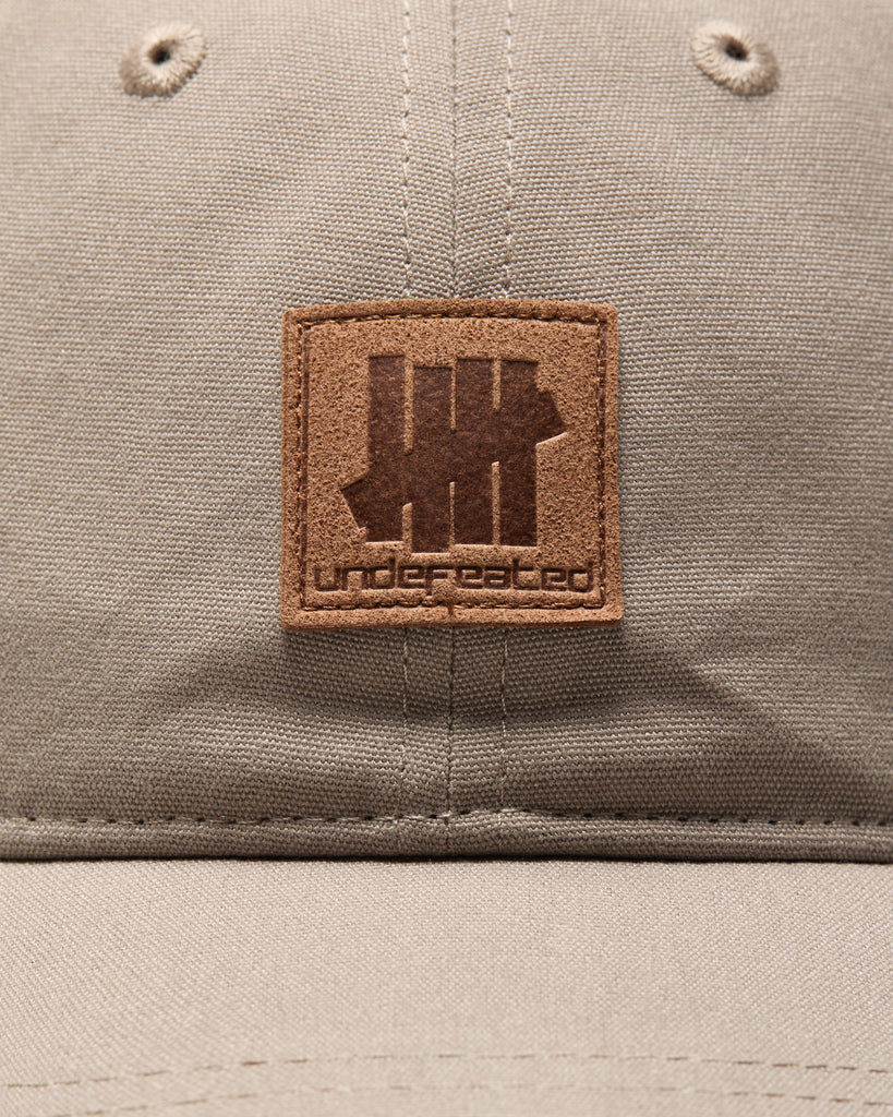 UNDEFEATED SP26 CANVAS SNAPBACK - CONCRETE