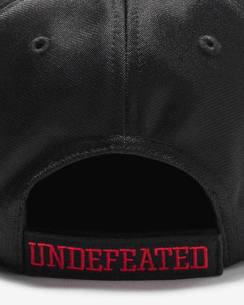 UNDEFEATED DAZZLE STRAPBACK - BLACK