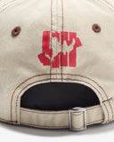 UNDEFEATED FA25 DISTRESSED STRAPBACK - SAND