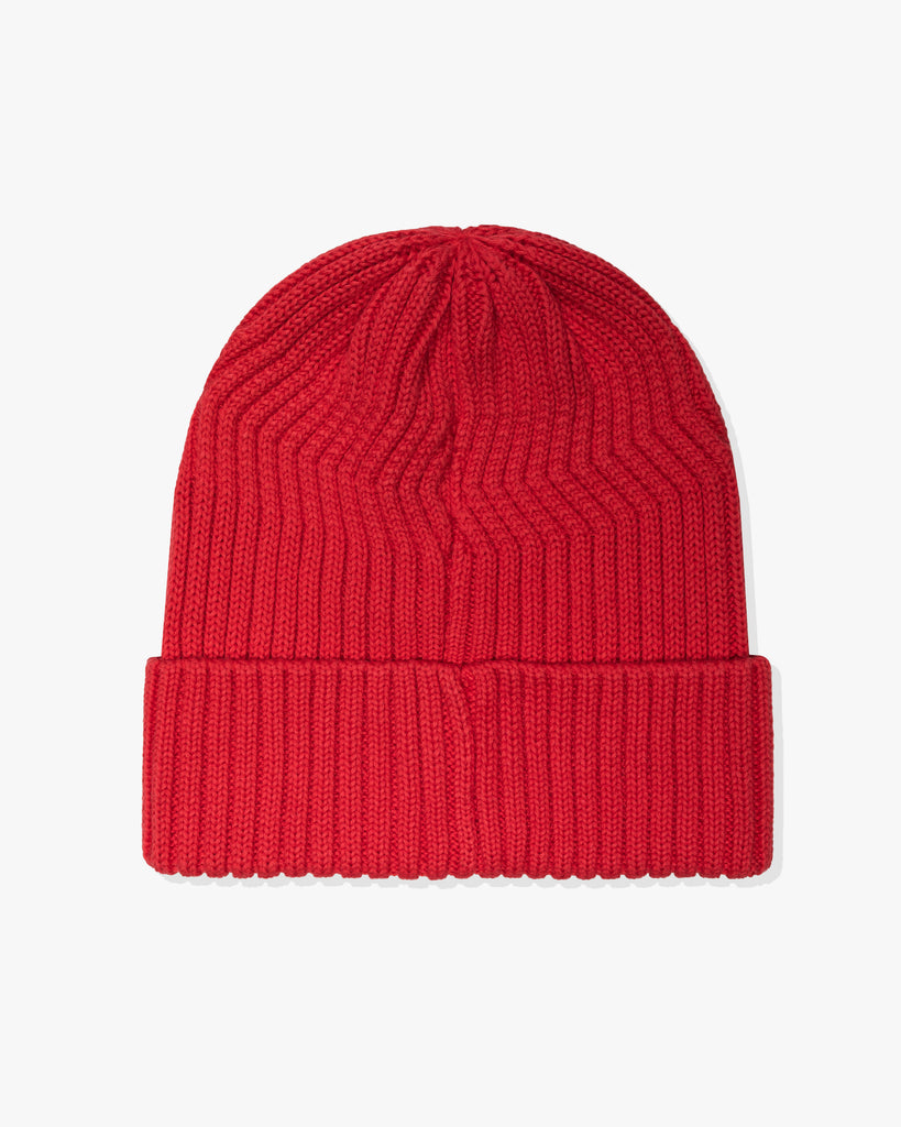 FA26 UNDEFEATED HEAVY GAUGE CUFF BEANIE - RED