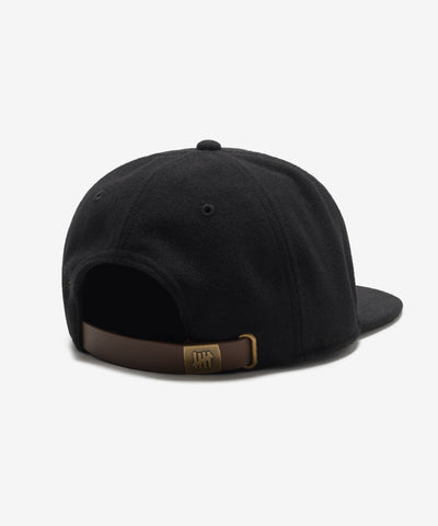 FA26 UNDEFEATED ICON MELTON STRAPBACK - BLACK