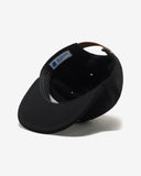 FA26 UNDEFEATED ICON MELTON STRAPBACK - BLACK
