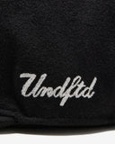 FA26 UNDEFEATED ICON MELTON STRAPBACK - BLACK
