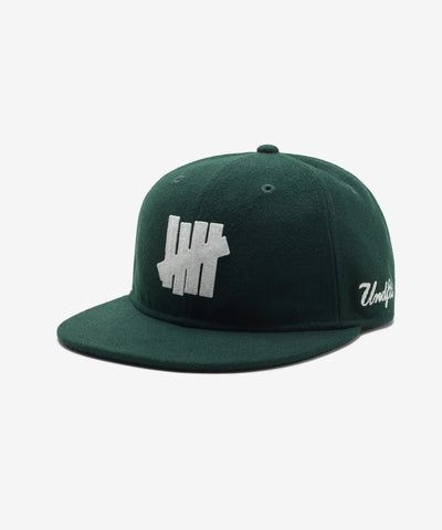 FA26 UNDEFEATED ICON MELTON STRAPBACK - GREEN
