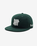 FA26 UNDEFEATED ICON MELTON STRAPBACK - GREEN