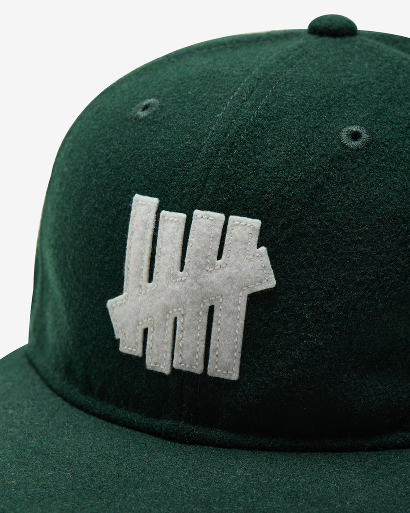 FA26 UNDEFEATED ICON MELTON STRAPBACK - GREEN