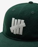 FA26 UNDEFEATED ICON MELTON STRAPBACK - GREEN