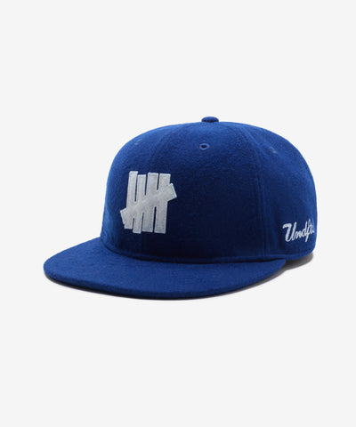 FA26 UNDEFEATED ICON MELTON STRAPBACK - ROYAL