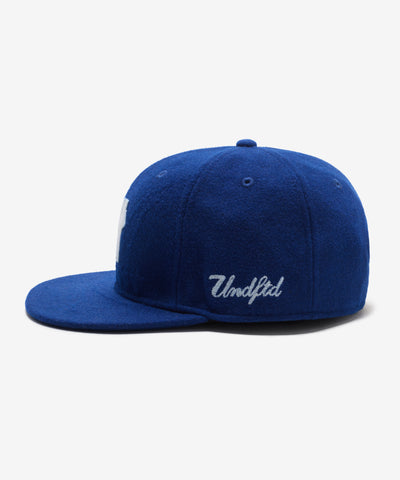 FA26 UNDEFEATED ICON MELTON STRAPBACK - ROYAL