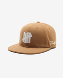 FA26 UNDEFEATED ICON MELTON STRAPBACK - TAN