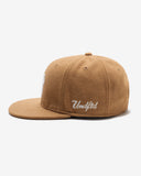 FA26 UNDEFEATED ICON MELTON STRAPBACK - TAN
