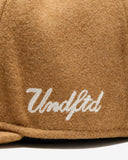 FA26 UNDEFEATED ICON MELTON STRAPBACK - TAN