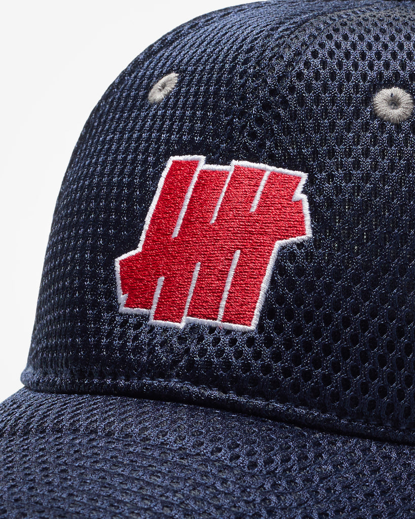 UNDEFEATED FA25 ICON MESH SNAPBACK - NAVY
