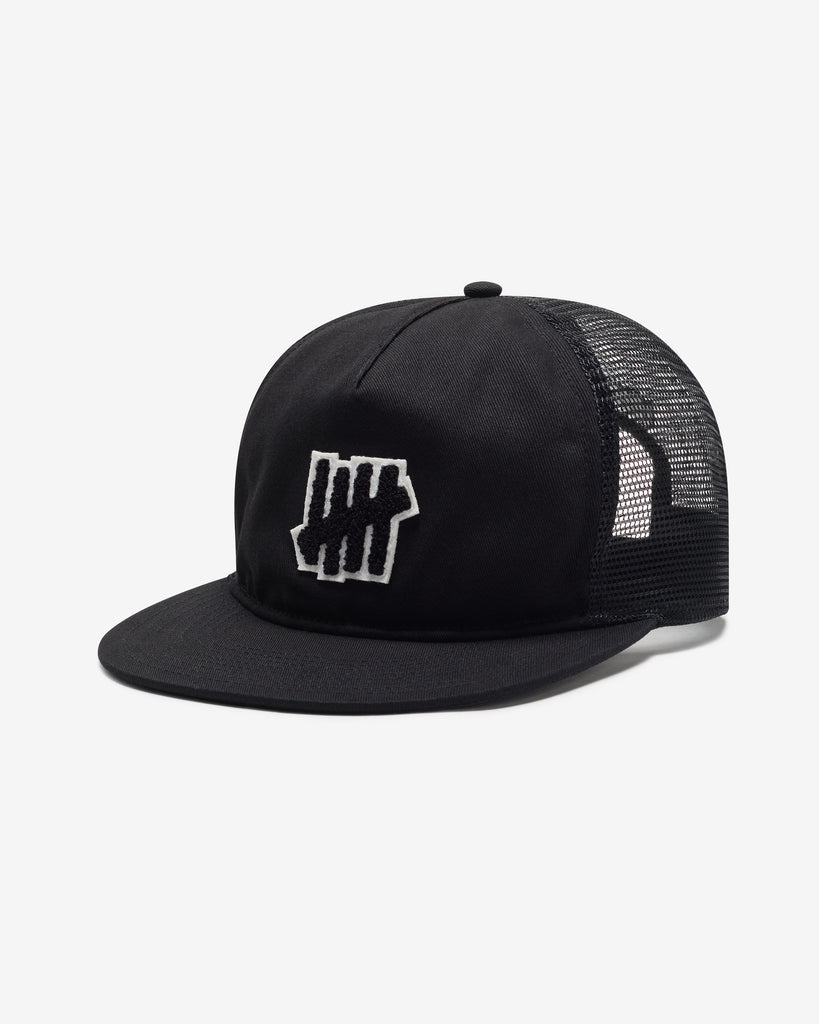 UNDEFEATED SU26 ICON MESH SNAPBACK - BLACK