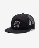 UNDEFEATED SU26 ICON MESH SNAPBACK - BLACK