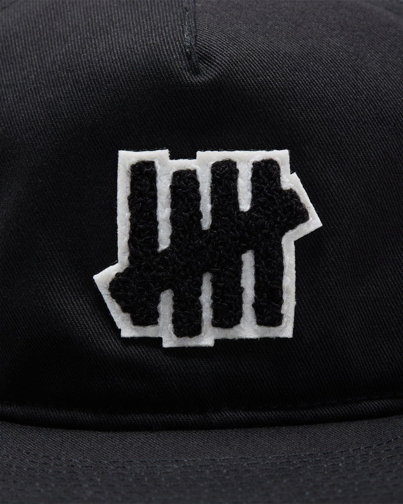 UNDEFEATED SU26 ICON MESH SNAPBACK - BLACK